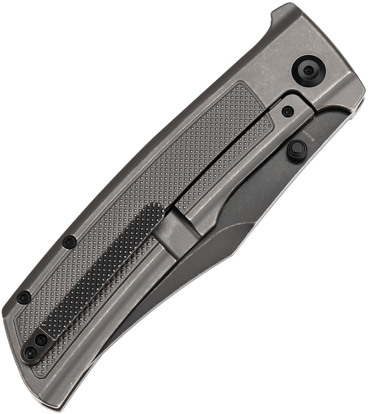 Navaja Kansept Knives Bison Framelock Gray Sw K1108A3 - Image 2