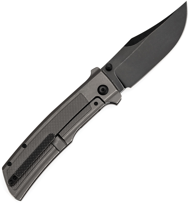 Navaja Kansept Knives Bison Framelock Gray Sw K1108A3 - Image 3