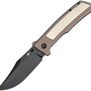 Navaja Kansept Knives Bison Framelock Bronze K1108B3