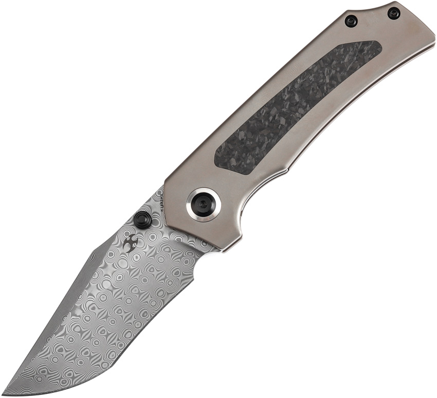 Navaja Kansept Knives Fermi Linerlock Glow Damas K1122A2