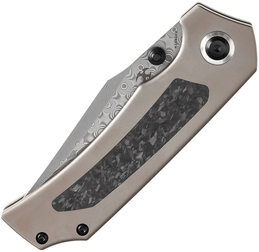 Navaja Kansept Knives Fermi Linerlock Glow Damas K1122A2 - Image 6
