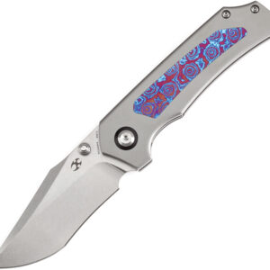 Navaja Kansept Knives Fermi Linerlock Timascus K1122A4