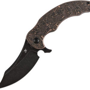 Navaja Kansept Knives Gilgamesh Framelock Copper CF K1128A4