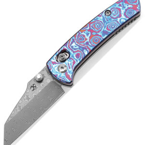 Navaja Kansept Knives Little Main Street Timascus K2015V3