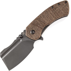 Navaja Kansept Knives M+ Korvid Linerlock Burlap Mic K2030C4
