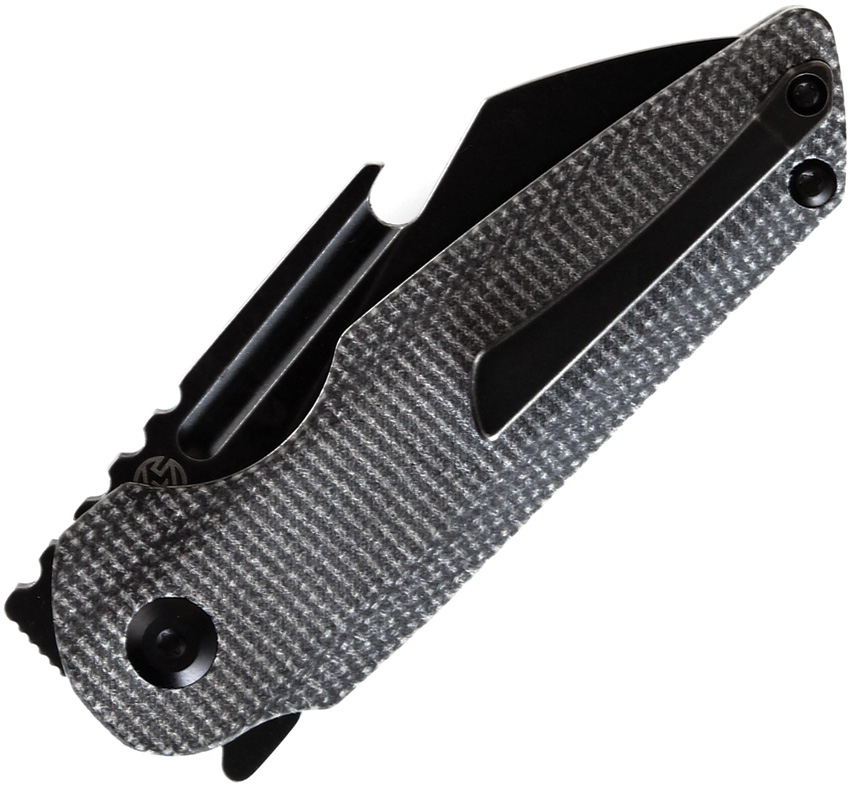 Navaja Kansept Knives Rafe Linerlock Black Micarta K2048A2 - Image 2