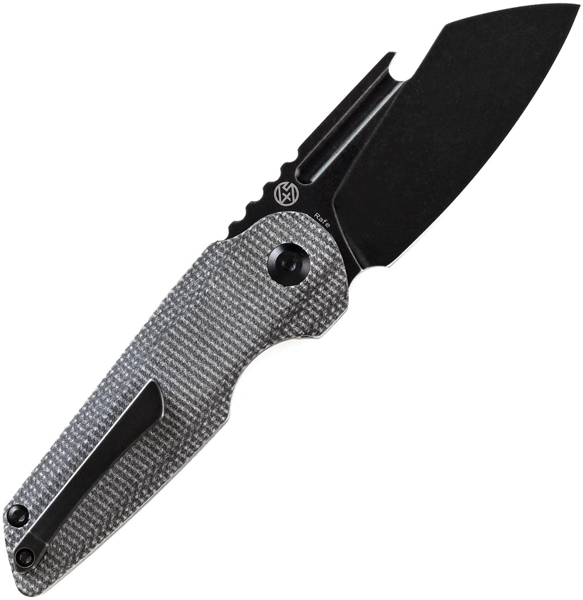 Navaja Kansept Knives Rafe Linerlock Black Micarta K2048A2 - Image 3