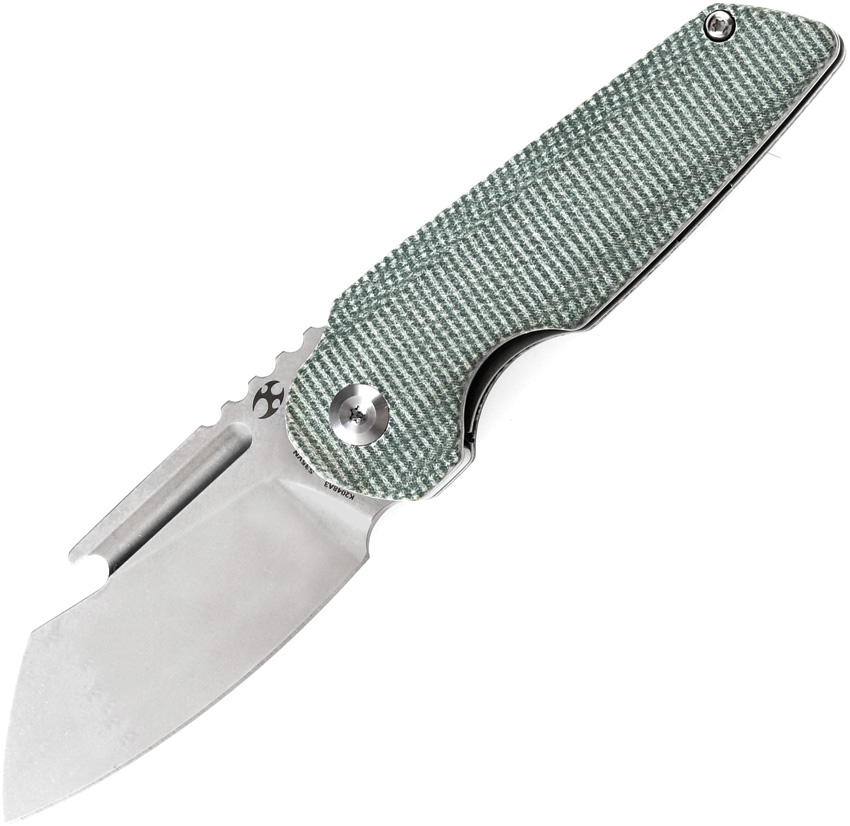 Navaja Kansept Knives Rafe Linerlock Green Micarta K2048A3