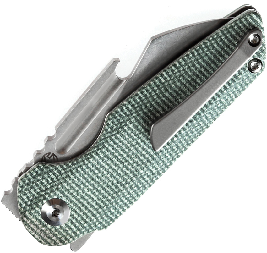 Navaja Kansept Knives Rafe Linerlock Green Micarta K2048A3 - Image 2