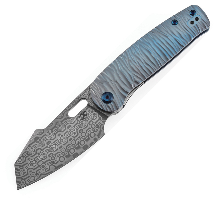 Navaja Kansept Knives Orlok Nested Linerlock Blue K2111A5