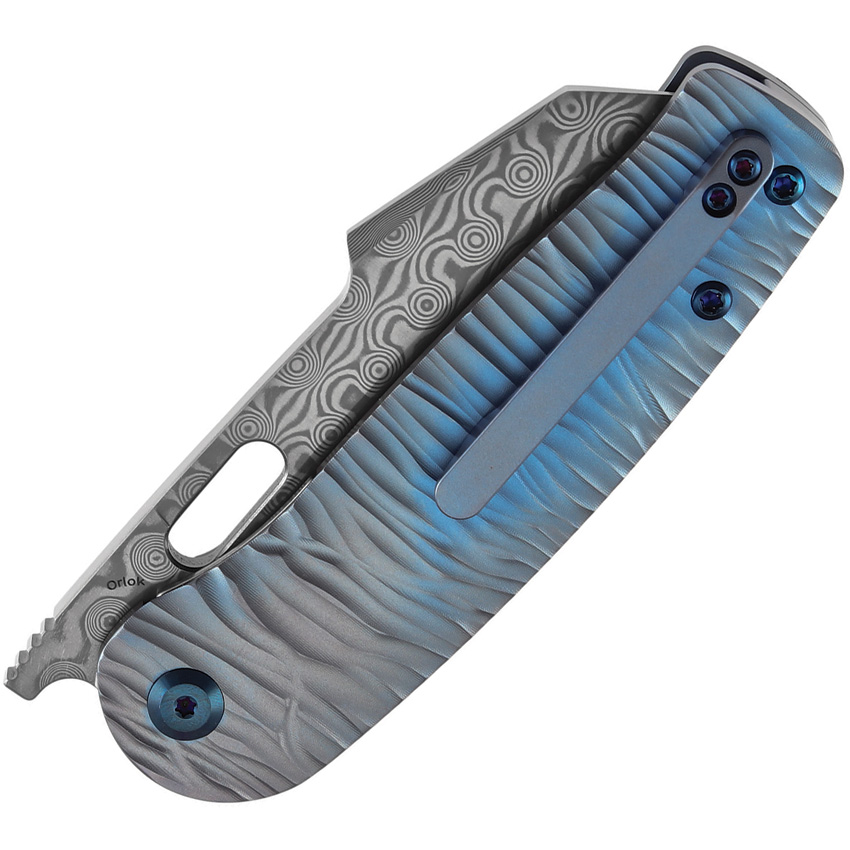 Navaja Kansept Knives Orlok Nested Linerlock Blue K2111A5 - Image 2