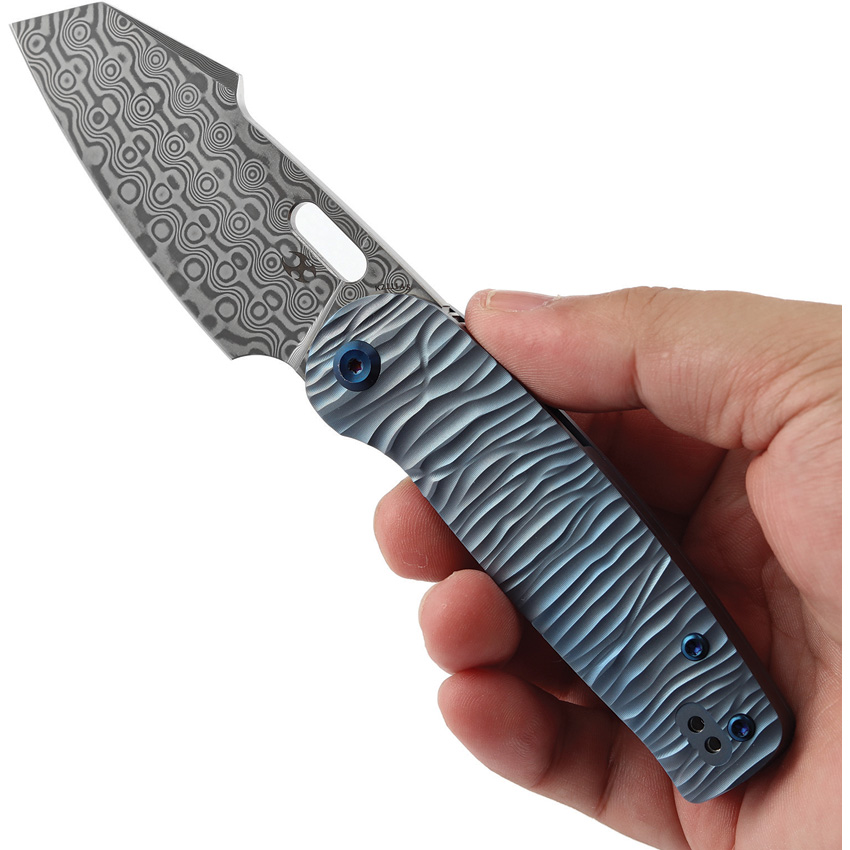 Navaja Kansept Knives Orlok Nested Linerlock Blue K2111A5 - Image 4