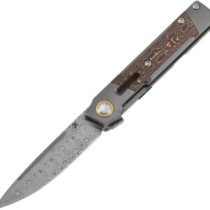 Navaja Kansept Knives Kitpu Framelock Copper CF K2123A5