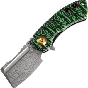 Navaja Kansept Knives Mini Korvid Linerlock Green K3030A12