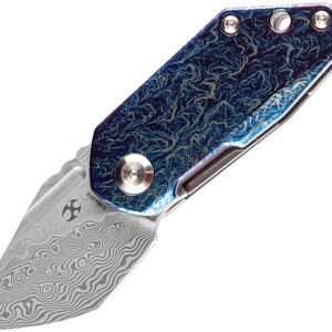 Navaja Kansept Knives RIO Linerlock Damascus K3044D2