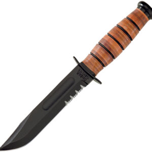 Cuchillo Ka-Bar Short USMC Serrated 1252