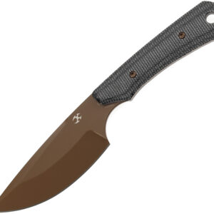 Navaja Kansept Knives Flank Fixed Blade Blk Mic G006A3