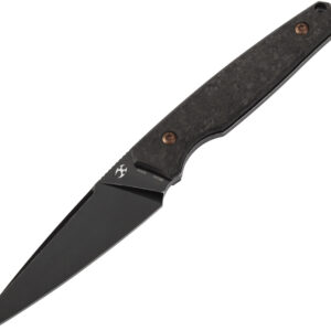 Navaja Kansept Knives Parr Fixed Blade Shred CF G011A1