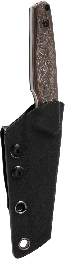 Navaja Kansept Knives Parr Fixed Blade Copper Cf G011A2 - Image 2
