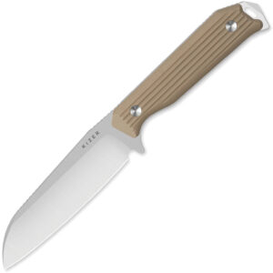 Navaja Kizer Cutlery Begleiter Fixed Blade Tan G10 1045MS2