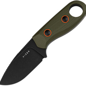 Cuchillo Kizer Cutlery Beaver Fixed Blade Green 1078A1