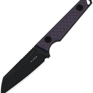Navaja Kizer Cutlery Phasmids Fixed Blade Purple 1079A1
