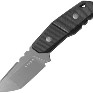 Navaja Kizer Cutlery Quartz Fixed Blade Black 1086A2