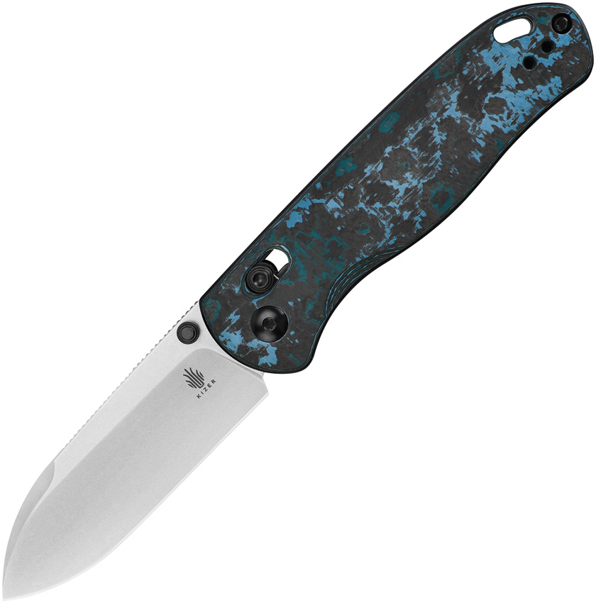 Navaja Kizer Cutlery Drop Bear Clutch Lock Cf Ki3619A2