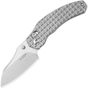 Navaja Kizer Cutlery Mini Bulldog Clutch Lock Gray KI3672SA2