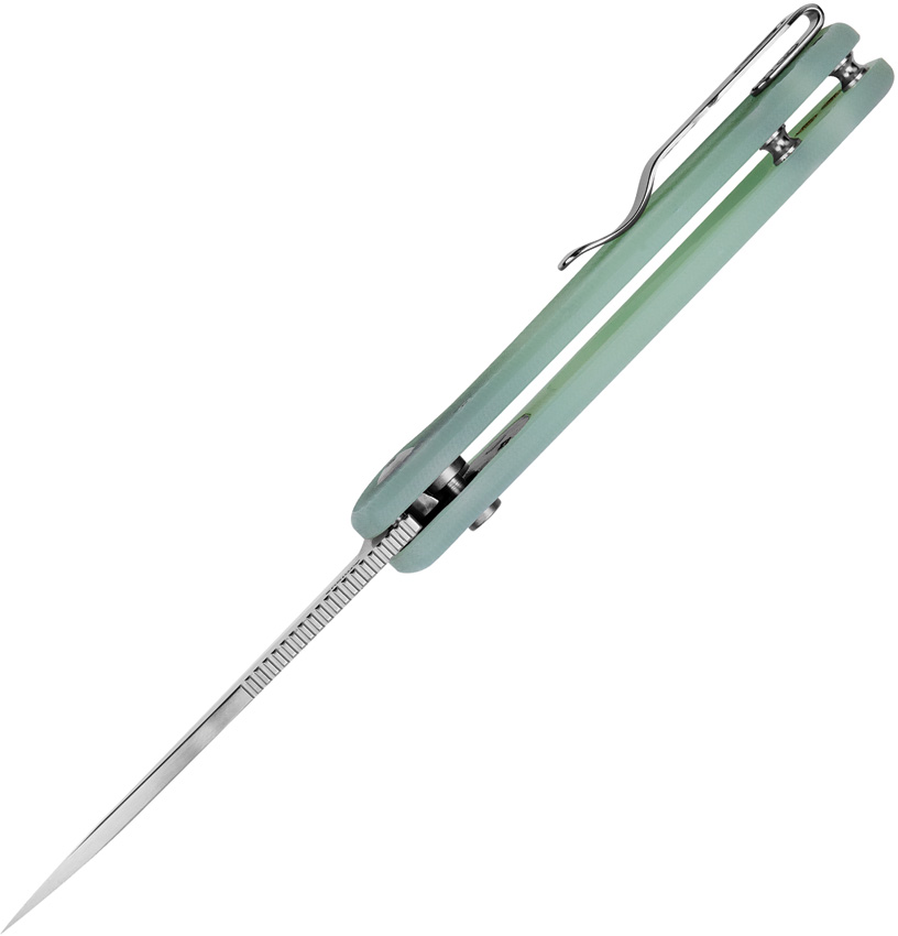 Navaja Kizer Cutlery Amicus Button Lock Jade L3002A2 - Image 3