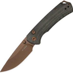 Navaja Kizer Cutlery T1 BD Button Lock Black V34902BA2