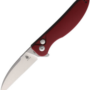 Navaja Kizer Cutlery Sway Back Button Lock Red KIV3566N4
