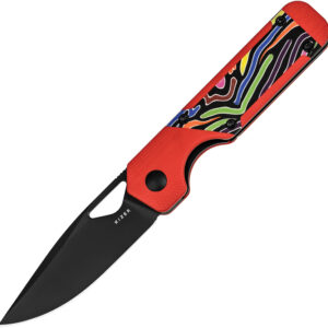 Navaja Kizer Cutlery Mini Militaw Framelock Red V3634SA2