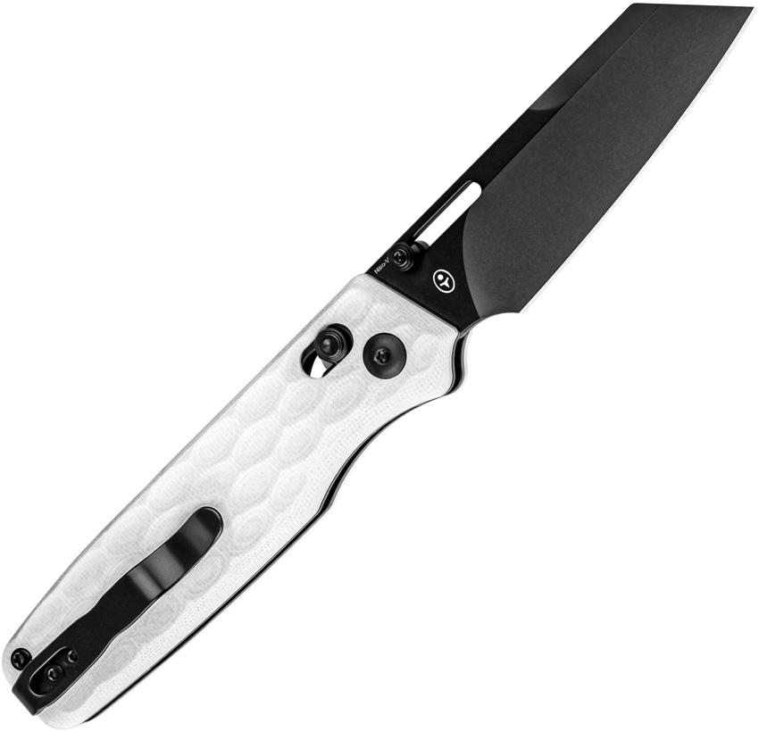 Navaja Kizer Cutlery Task Clutch Lock White V3641A1 - Image 3