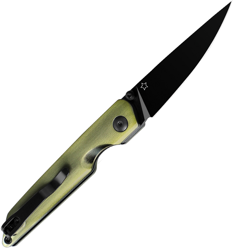 Navaja Kizer Cutlery Shot Linerlock Green Alum V3677C2 - Image 3