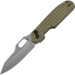 Navaja Kizer Cutlery Cormorant Button Lock Green  V4562C1