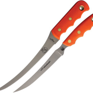 Cuchillo Knives Of Alaska Fisherman's Combo Orange 00093FG