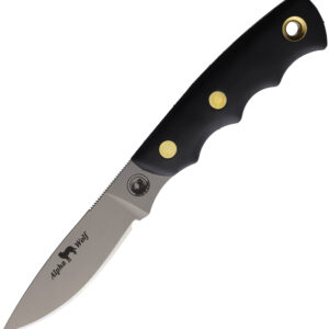 Cuchillo Knives Of Alaska Alpha Wolfe D2 Black 00326FG