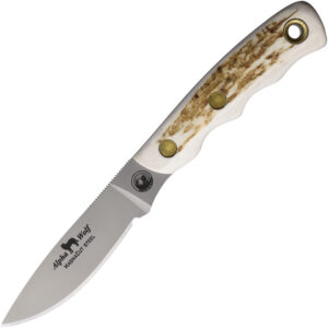 Cuchillo Knives Of Alaska Alpha Wolf Magnacut Stag 00332FG