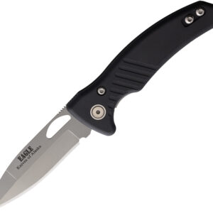Navaja Knives Of Alaska Eagle Linerlock Black G10 00792FG