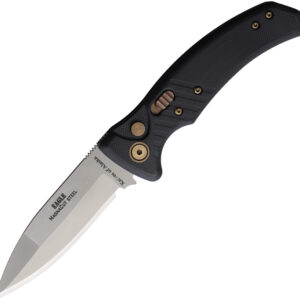 Navaja automática Knives Of Alaska Auto Eagle Button Lock Blk 00957FG