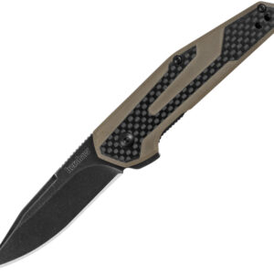 Navaja Kershaw Fraxion Linerlock Tan 1160TANBWX
