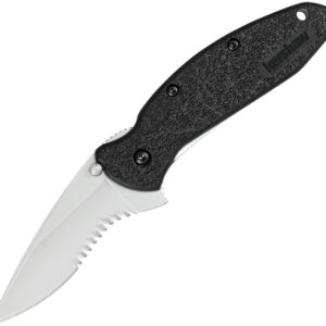 Navaja Kershaw Scallion Linerlock A/O Black 1620ST
