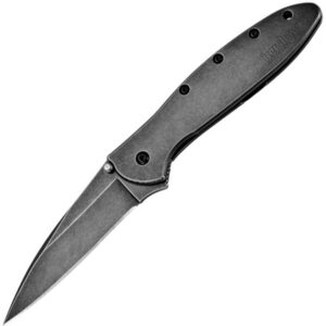Navaja Kershaw Leek Framelock A/O Blackwash 1660BLKW