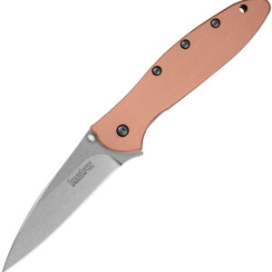 Navaja Kershaw Leek Linerlock A/O Copper 1660CU