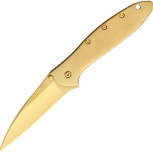 Navaja Kershaw Leek A/O Gold 1660G