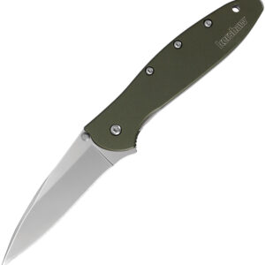 Navaja Kershaw Leek Linerlock A/O Olive 1660OL
