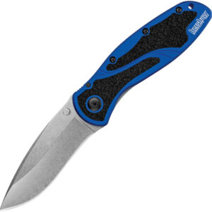 Navaja Kershaw Blur Linerlock A/O Navy Blue 1670NBSW