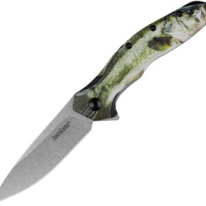 Navaja Kershaw Shoreline Linerlock A/O Bass  1845BASS