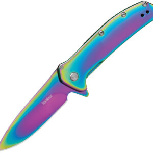 Navaja Kershaw Outcome Framelock A/O Rainb 2044RBW